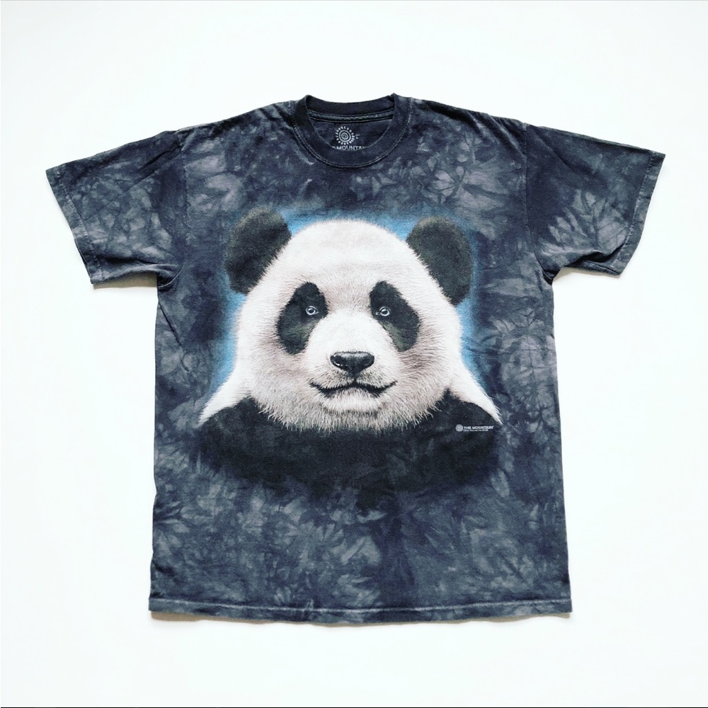 The Mountain Panda Bear 🐼 Face T-Shirt. Size Large.